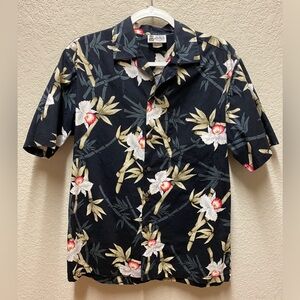 Aloha Republic Hawaiian Short Sleeve Shirt Sz M